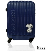 スヌーピーTSAジッパーキャリーワンポイント 旅行日数目安:1~2泊 25L TSAロック搭載 機内持ち込み可 VSN-0058 ネイビー VA-241161