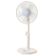 リビング扇風機 リモコン付 ホワイト DR-A335WH