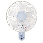 壁掛け扇風機 リモコン付 シャーベットブルー DKF-A3415SB