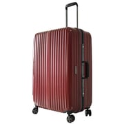 形状記憶フレーム搭載 次世代スーツケース 旅行目安：5泊以上 95L TSAロック搭載 大型軽量タイプ ワインレッド BRT-28