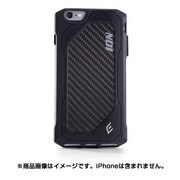 ION 6 Plus - BLACK W [iPhone 6 Plus 5.5インチ用 カーボンファイバーケース]