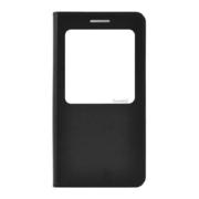 GALAXY S6 edge用 Trenther View Flip PUレザーケース ブラック TfGS6E BK