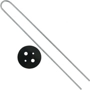 黒丸付 30cm 10入 Uピン杭