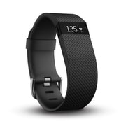 Fitbit ワイヤレス活動量計+心拍計リストバンド ChargeHR Small Black FB405BKS-JPN