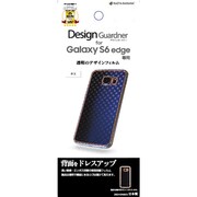 Galaxy S6 edge用 デザインガードナー 背面のみ 水玉柄 Z634GS6E3