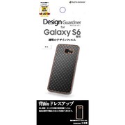Galaxy S6用 デザインガードナー 背面デザイン 保護フィルム 水玉柄 Z626GS63