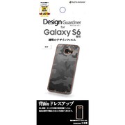 Galaxy S6用 デザインガードナー 背面デザイン 保護フィルム 迷彩(カモフラージュ)柄 Z626GS65