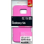Galaxy S6用 シリコンケース ピンク 1530GS6