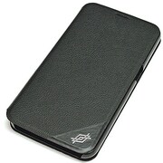 Galaxy S6用 手帳型ケース レザー調ブックタイプ DASH Folio One ケース ブラック XS6DO001