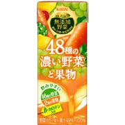 無添加野菜 48種の濃い野菜と果物 200ml×24本 [野菜果汁飲料]