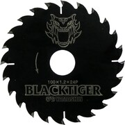 MAT-BT-100W [ブラックタイガー 缶入2枚組 集塵丸鋸・充電丸鋸用チップソー 100mm]