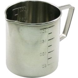 ステンレス メジャーカップ 口付 200cc