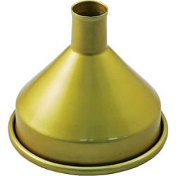 こぼれ防止用 アルミ 広口漏斗 12cm
