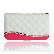 PN1406-WH [Clutch-Diary ブックタイプケース for iPhone 6/6s(4.7インチ) ホワイト]