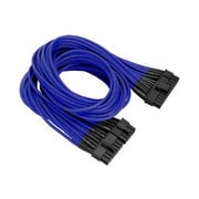 20+4Pin ATX Sleeved Cable 電源ユニット用スリーブケーブル ブルー AC-009-CN5NAN-PB