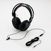 テレビ用ヘッドホン オーバーヘッド型 φ40mmドライバ ブラック EHP-TVOH0350BK