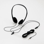 テレビ用ヘッドホン オーバーヘッド φ30mmドライバ ブラック EHP-TVOH0450BK