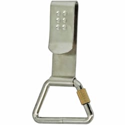 メッキ仕上げ 越路 吊下げ金具 鋏ケース用 A-790
