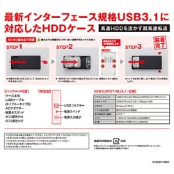 ヨドバシ.com - 玄人志向 GW3.5FST-SU3.1 [3.5型HDDケース] 通販【全品