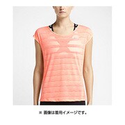 644711-832 [Dri-FIT クール プリーズ ランニングトップ レディース Lサイズ サンセットグロー]