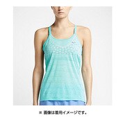 644715-466 [Dri-FIT クール ストラッピー ランニングタンクトップ レディース Lサイズ ライトアクア]