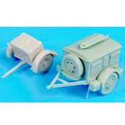 72086 [1/72 SdAh32＋24 ドイツ軍トレーラー フルレジンキット]