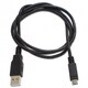 USBケーブル A - Micro-B 90cm ブラック USB-109A