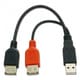 USB充電＆通信ケーブル ブラック USB-118A