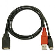 USBホストケーブル 補助電源付 USB-119A