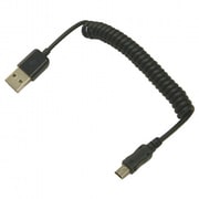 USBケーブル A - Mini-B カールタイプ ブラック USB-131A