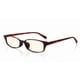 老眼鏡 READING GLASSES+1.50 ブラウンデミ