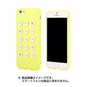 8T-IP6P-PS-YE [iPhone 6 Plus/6s Plus専用 ケース 8thdays Pillyシリーズ シリコン ユニーク ストラップホール付 イエロー]