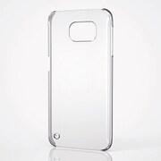 GALAXY S6用 シェルカバー クリア PD-SCGS6PVCR