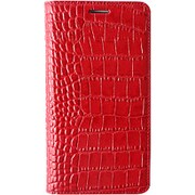 ビビッドクロコダイアリー GALAXY S6用 レッド GZ6093GS6