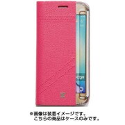 ジーイーオーダイアリー GALAXY S6 Edge用 ピンク Z6042GS6E