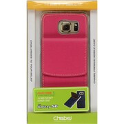 GALAXY S6用ケース ピンク Pocket Cover GS6 PK
