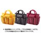 RB5392 [FIGARO ラウンドバッグ ブラック]