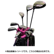 LL-LHSET/1W、4W、UT7、No.7I-9I、PW、SW、PT(9本組)+キャディバッグ ブラック/Lamolaオリジナルカーボン(L)/左用/レディース