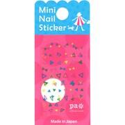 pa ミニネイルスティッカー ミニキカガクモチーフ chibi10