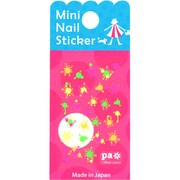 pa ミニネイルスティッカー ミニスパッタリング chibi19