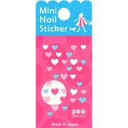 pa ミニネイルスティッカー ミニシンプルハート chibi22