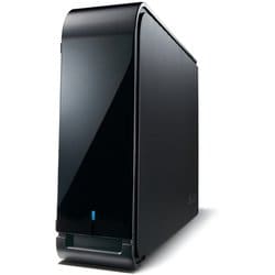 外付けハードディスク DriveStation（ドライブステーション） HD-LXU3Dシリーズ 3TB USB3.0/2.0 ハードウェア暗号機能搭載 冷却ファン搭載 ブラック HD-LX3.0U3D