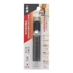 儀助 穴あけポンチ 15mm