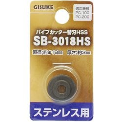 SSB-3018HS [GISUKE パイプカッター替刃HSS ステンレス用]