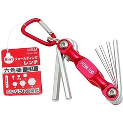 FDW-100 [M&M フォールディングレンチ 6本組 ミリ]