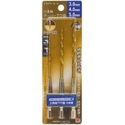 EARTH MAN 六角軸 テーパー下穴錐 3本組 3・4・5mm