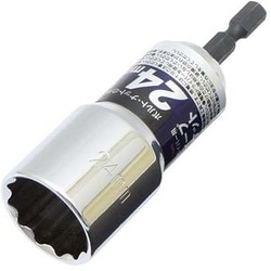 六角軸 電動ドライバー用 ディープソケット 24mm