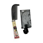 菊堂 鋼付 ミニ箸付ナタ 両刃 130mm