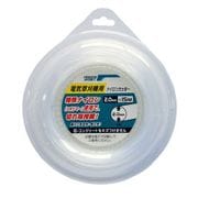 GREEN ART 電気草刈機用 ナイロンカッター 丸形 クリア 2.0mm×15m
