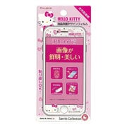 IP-047 [iPhone 6 4.7インチ液晶保護デザインフィルム光沢タイプ ハローキティ ピンクリボン]
